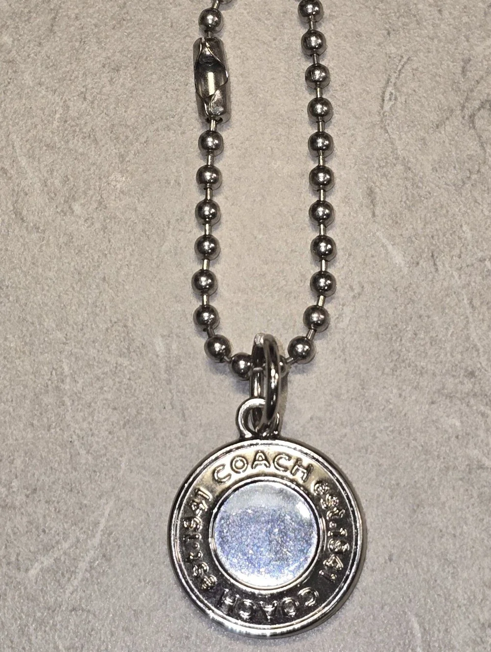 Vintage Coach Silver Purse Charm Pendant Coach 1941